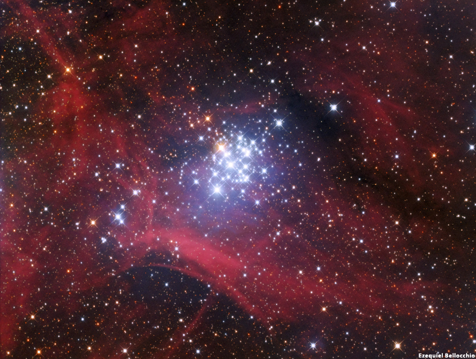 NGC 3293 - Cúmulo de las Gemas