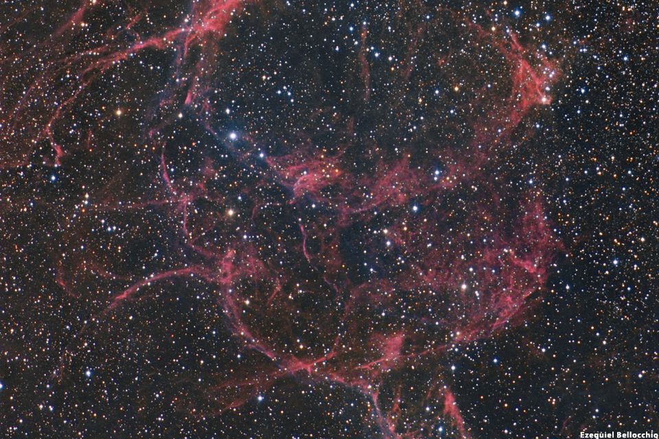Remanente de Supernova en Vela