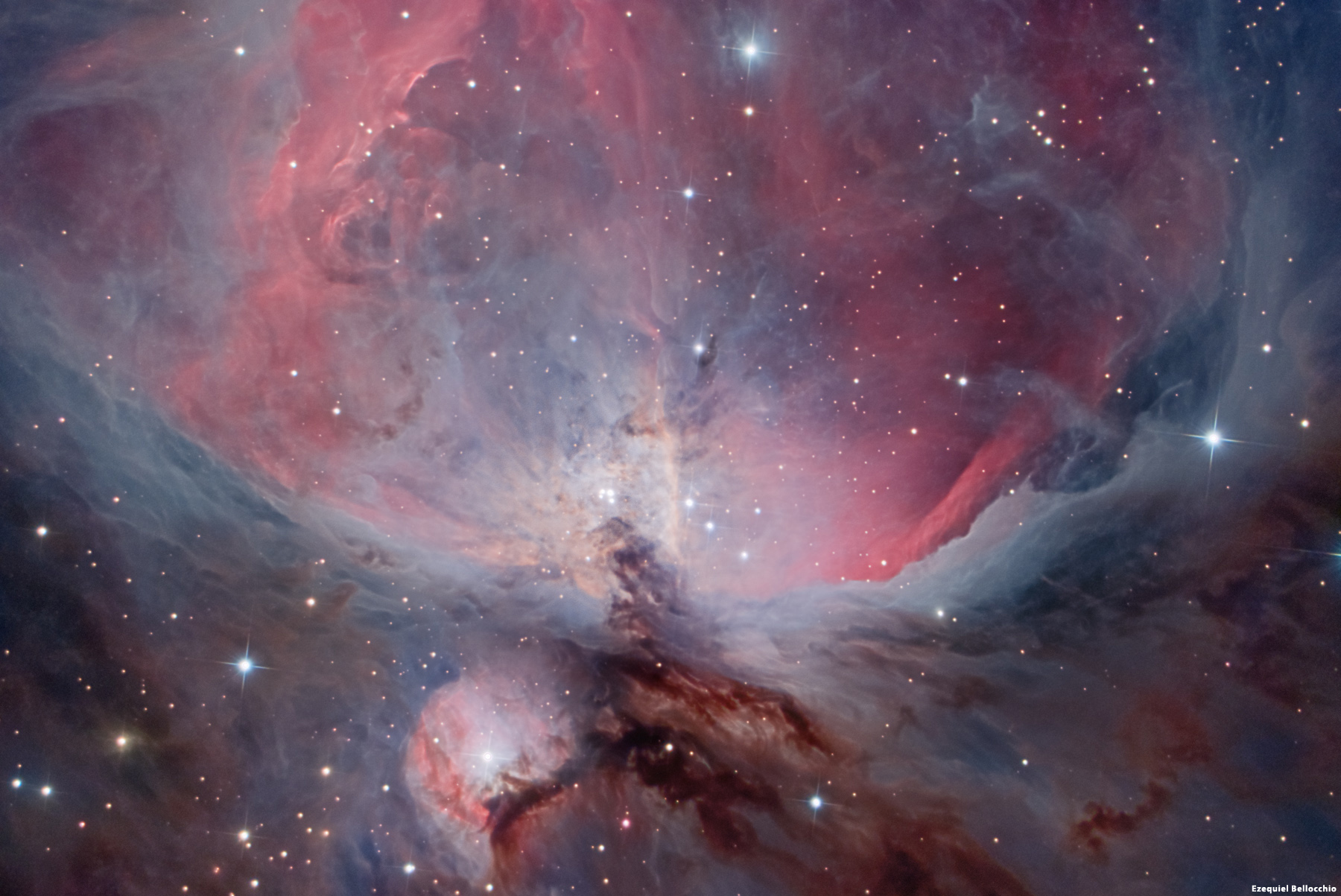 M 42 - Gran Nebulosa de Orion - AstroPilar - Astrofotografías Ezequiel ...